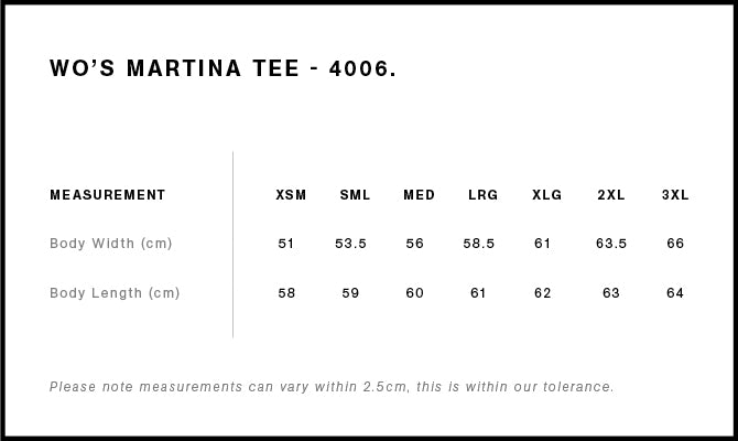 Wo's Martina Tee