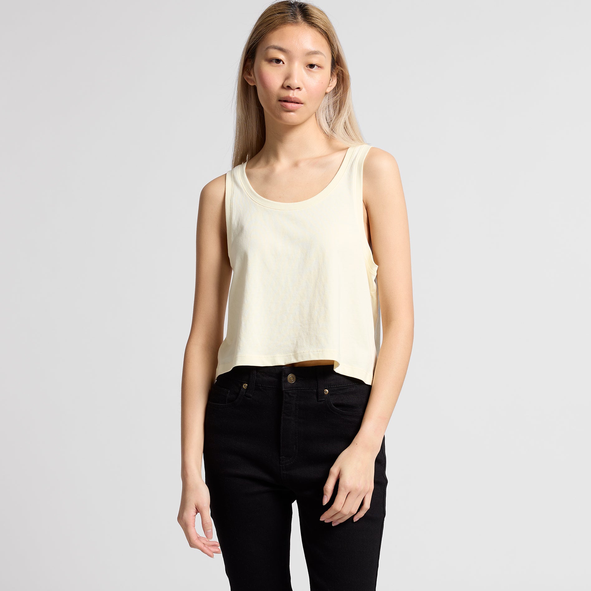 Wo's Crop Singlet - on request