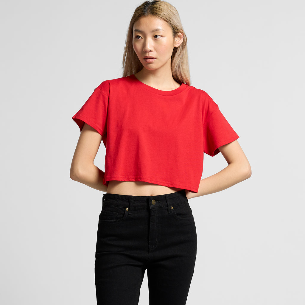 Wo's Crop Tee - on request