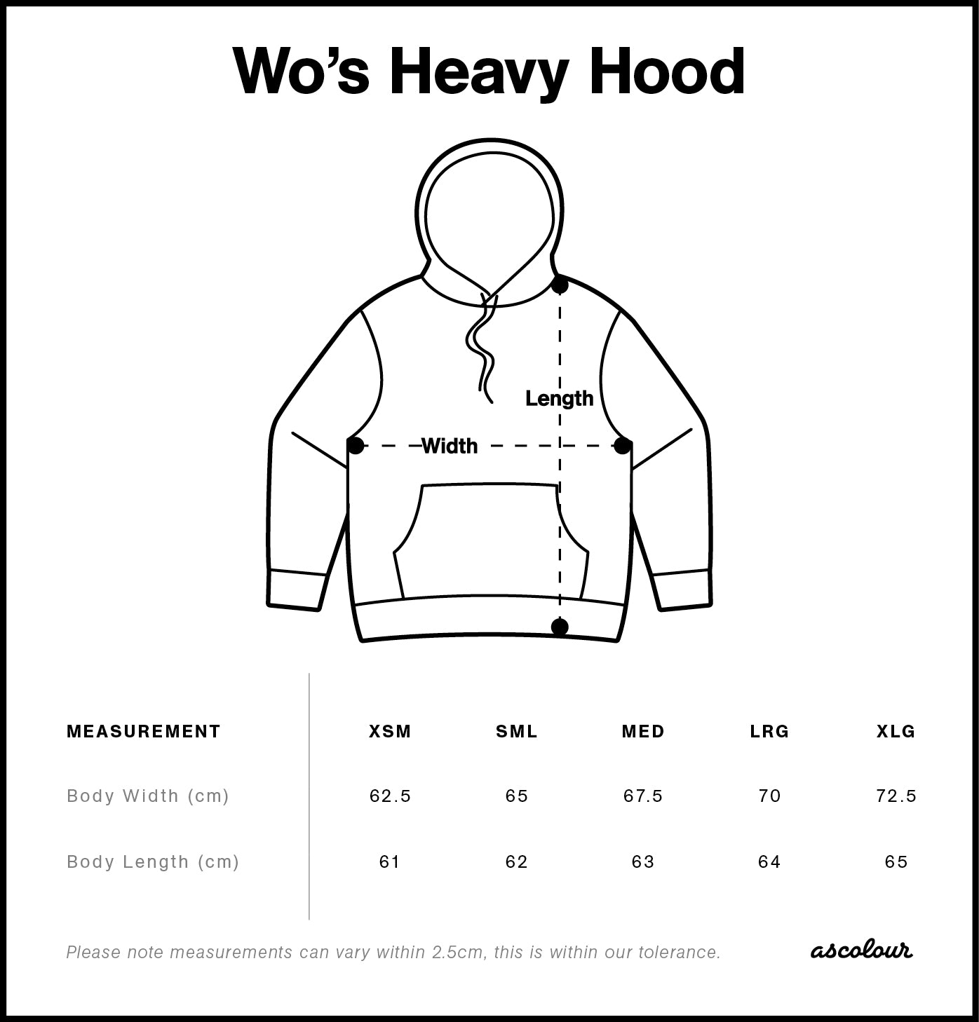 Wo's Heavy Hood - on request