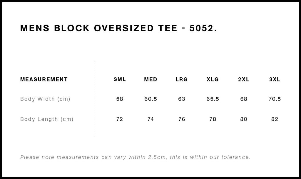 Block Oversized Tee