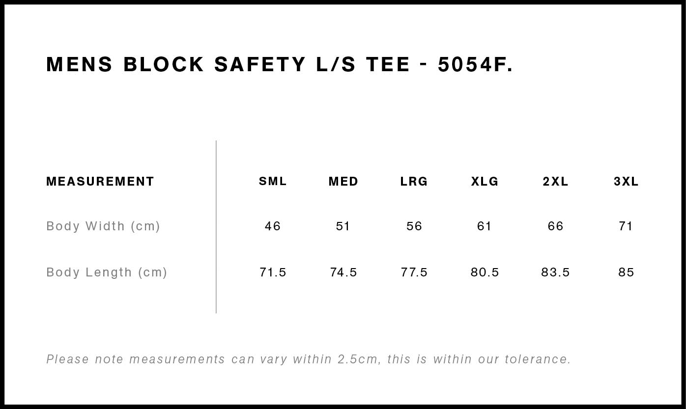 Block Safety L/S Tee - on request