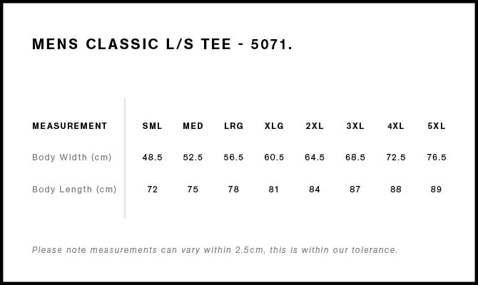 Classic L/S Tee - on request