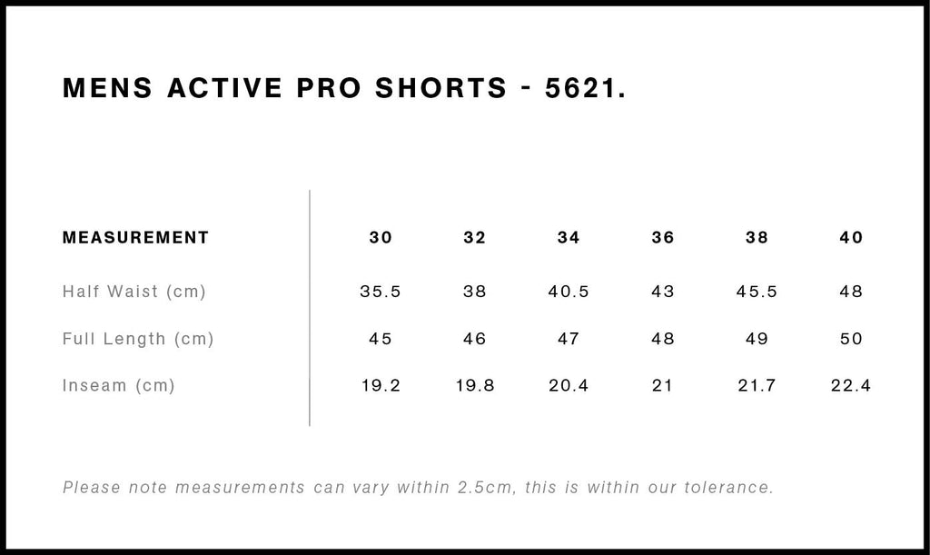 Active Pro Shorts 18"